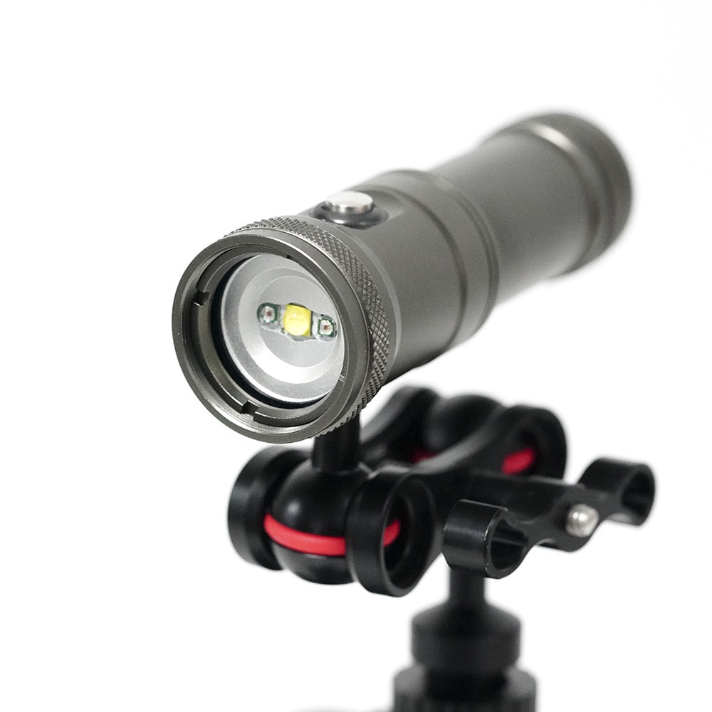 ┅┅Nitescuba ไฟสปอตติ้ง LED S18 V20 สําหรับกล้องใต้น้ํา TG5 TG4 Rx100 gopro Canon Nauticam