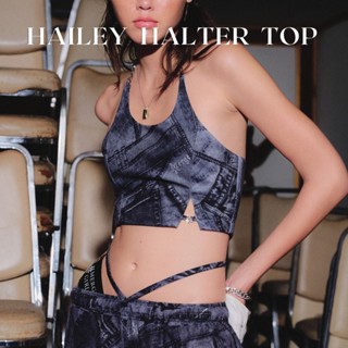 Merge Official - Hailey Halter Top (พร้อมส่ง)