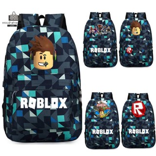 【ผลิตภัณฑ์ใหม่】♂℡**Roblox กระเป๋านักเรียน กระเป๋าคอมพิวเตอร์ สําหรับเด็กผู้ชาย และผู้หญิง**