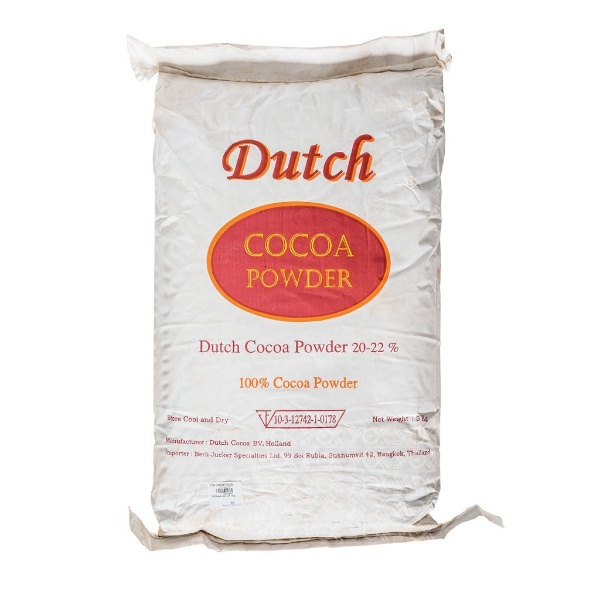 โกโก้ดัช Cocoa Dutch 20-22% 5kg.  (ยกลังสุดคุ้ม 4 ถุง) หยกออนไลน์