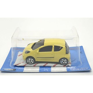 Majorette Citroen C1 Light Yellow ล้อ 5CS Scale 1/55 (8cm) Kabaya package (สีฟ้า)