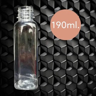 (190ML) ขวดเหลี่ยม ทรงบัคส์ จำนวน 100ใบ