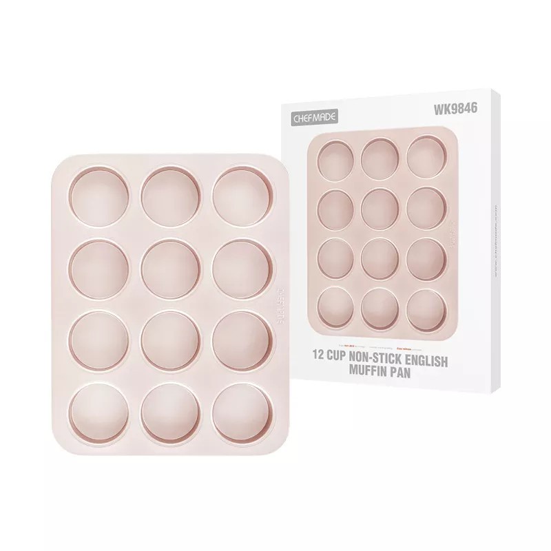 พิมพ์อบขนม พิมพ์เค้กมัฟฟิน 12ช่อง WK9846 CHEFMADE หยกออนไลน์