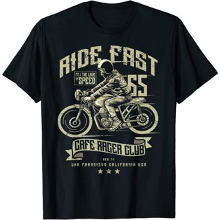 Cafe RACER shirt Ride Fast Cafe RACER Club USA VINTAGE