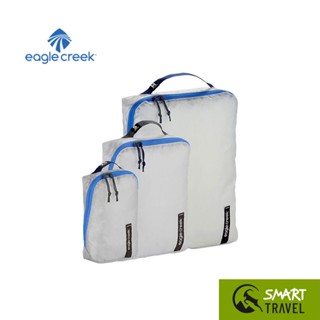 EAGLE CREEK PACK-IT ISOLATE CUBE SET XS/S/M กระเป๋าจัดระเบียบเสื้อผ้า น้ำหนักเบา ชุด 3 ชิ้น สี AIZOME BLUE/GREY