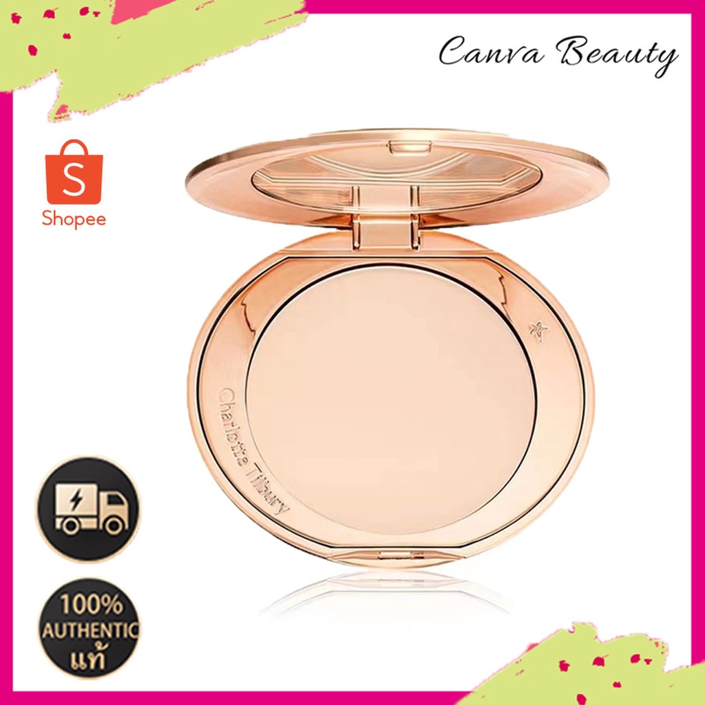 CT Charlotte Tilbury Airbrush Flawless Finish Powder #1 Fair #2 Medium