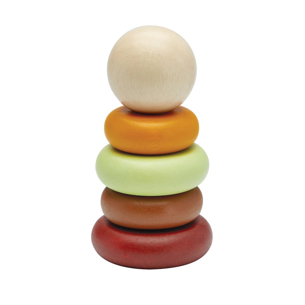 PlanToys ของเล่นไม้ 5286 My First Stacking - Modern Rustic เสริมพัฒนาการ สำหรับเด็กอายุ 12 เดือน ขึ้นไป — صورة 7