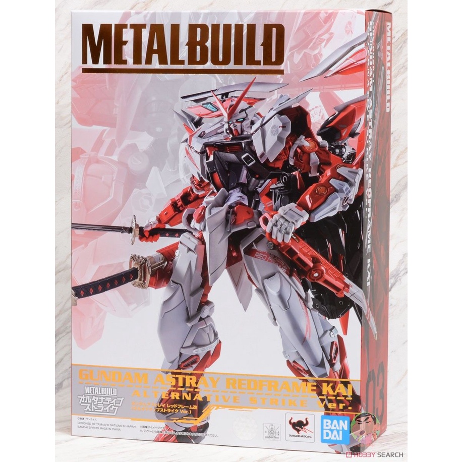 Bandai Metal Build Gundam Astray Red Frame Kai ( สลับ Strike เวอร ์ ชั ่ น ) โมเดลสําเร ็ จรูป