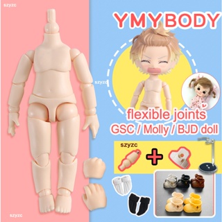 ราคาYmy ตุ๊กตา gsc OB11 BJD Nendoroid สเกล 1/12 BJD obitsu11 เมือกดิน Multi-joint body doll ของเล่น