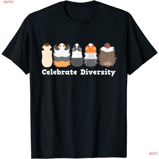 เสื้อเชิ้ตแขนสั้น KyR0 แจก ฤดูร้อน SKTT1 เสื้อยืดแขนสั้น Funny Celebrate Diversity Cute Gift For Guinea Pig Lo