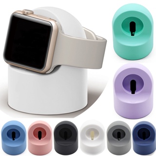 แท่นชาร์จนาฬิกาปลุก ซิลิโคน สําหรับ AP iWatch รองรับโหมด Nightstand