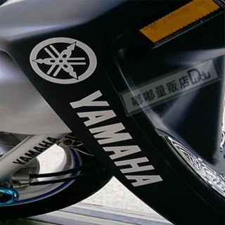 สติกเกอร์โลโก้ กันน้ํา ลายโลโก้ YAMAHA สําหรับติดตกแต่งรถยนต์ YAMAHA