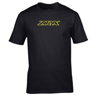 เสื้อยืดผ้าฝ้ายพิมพ์ลาย Yuanl5 {พร้อมส่ง เสื้อยืด ผ้าฝ้าย 100% พิมพ์ลาย Kawasaki Zrx พลัสไซซ์ ไซซ์ XS-4xl ของขวัญคริสต์ม