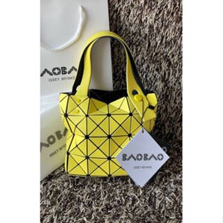 📮@1,490.-🎉🎉 BIG DEAL BIG SURPRISES 9 %🎉🎉+🛒ส่งฟรี EMS🛒💯BAO BAO ISSEY MIYAKE LUCENT BOXY MINI TOTE BAG