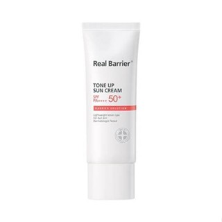 [สินค้าของแท้100% พร้อมส่ง] REAL BARRIER  Tone Up Sun Cream 40ml