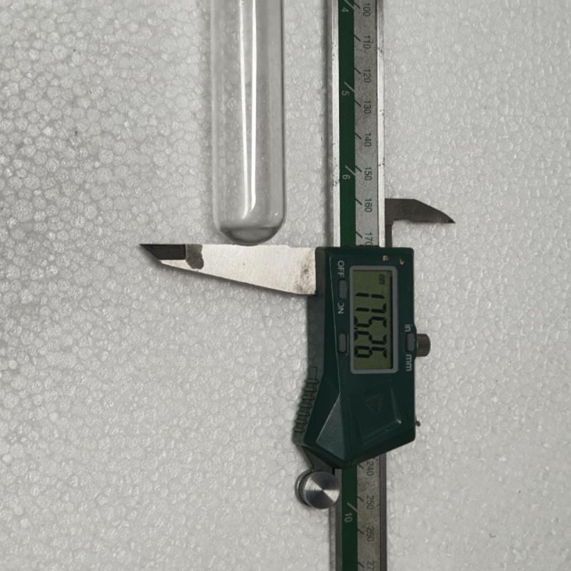 หลอดทดลองทนไฟ Pyrex test tube 9820 ขนาด 20×150, 20×170, 15×125, 15×150mm - รูปที่ 4