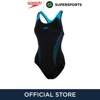 SPEEDO Plastisol Laneback One Piece ชุดว่ายน้ำผู้หญิง