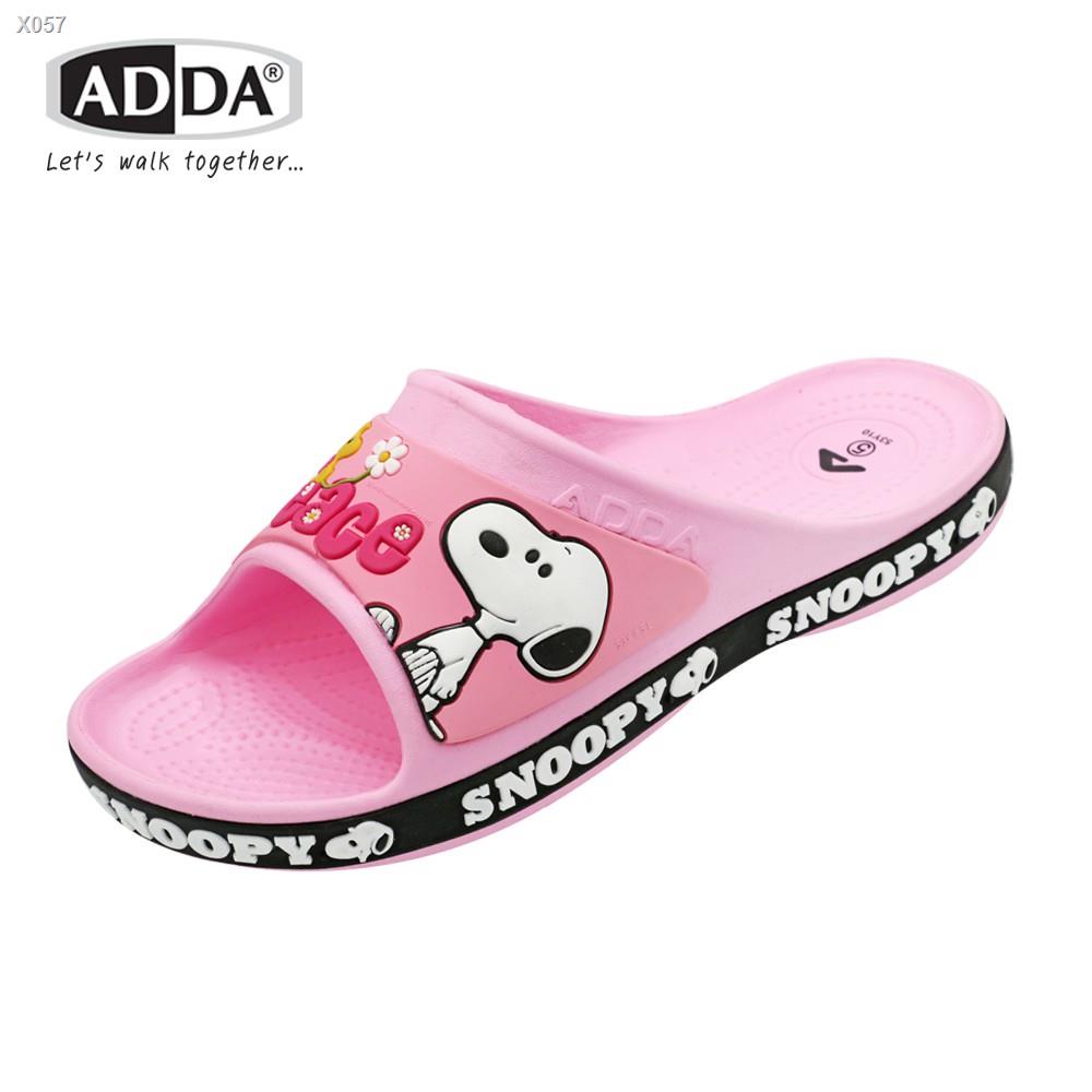 X057ADDA รองเท้าแตะลำลองแบบสวม รุ่น 53Y10W1 ลาย Snoopy (เบอร์ 4-6)