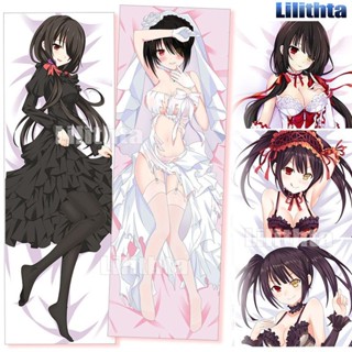 ปลอกหมอน ลายการ์ตูนอนิเมะ Dakimakura DATE A LIVE Tokisaki Kurumi Date·A·Live Game แฮนด์เมด