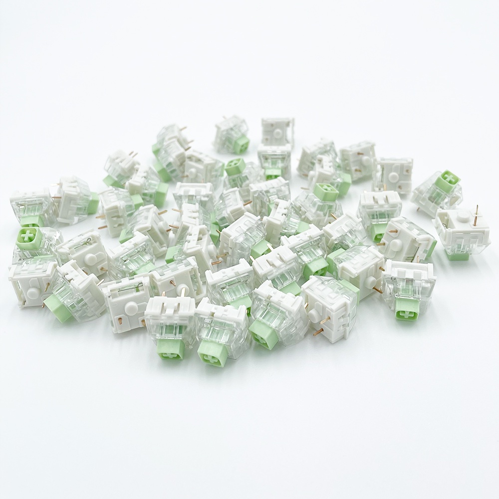 Kailh Box Jade Clicky สวิตช์คีย์บอร์ดเมคคานิคอล SMD LED 3 pin 10 ชิ้น