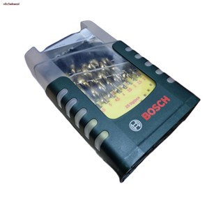 ส่งฟรี! ✼◙BOSCH ชุดดอกสว่าน HSS-Tin 25ตัวชุด 2607017154 เจาะไม้ เจาะเหล็ก ชุดดอกสว่าน  บ๊อช