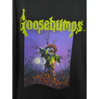 เสื้อยืด มือสอง ลายภาพยนตร์ Goosebumps อก 44 ยาว 27