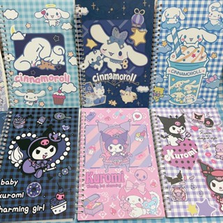 Peach A5 Sanrio Kuromi Cinnamoroll spiral notebook Memo Pad School Office Stationery Notepad