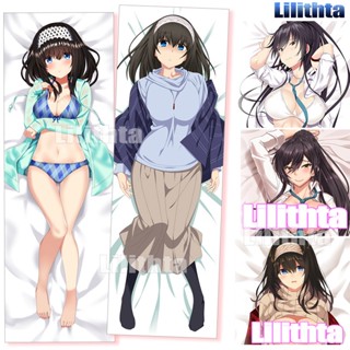 หมอนอนิเมะ Dakimakura Idolmaster Sagisawa Fumika ดิไอดอลมาสเตอร์ The IDOLM@STER Cinderella Girls ปลอกหมอนพิมพ์ลายการ์ตูน อะนิเมะหมอน ขายปลีกและขายส่ง Amine Game Pillowcase 抱き枕 动漫抱枕