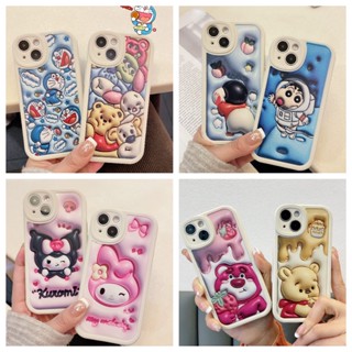 สําหรับ Oppo เคส OPPO A77 A77S A57 2022 A17 17K OPPO A77 A77S เคสออปโป้ OPPO A57 2022 เคสออปโป้ OPPO A17 17K เคสออปโป้ เคสนิ่ม การ์ตูน 3D หนา กันกระแทก กันรอยกล้อง OPPO เคสซิลิโคนนิ่ม