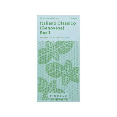 เมล็ด เมล็ดเล็ก Urban Growing 100% GMO ฟรี Italian Classic Genovese Basil Packet ข้าวโพด