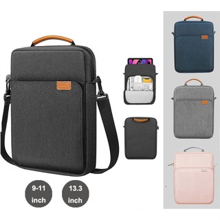 กระเป๋าใส่แล็ปท็อป พร้อมสายคล้องไหล่ สําหรับ Xiaomi Pad 5 Pro 12.4 Mi Pad 5 11 นิ้ว Mipad 4 Plus 10.1 นิ้ว Redmi Pad 10.61 นิ้ว