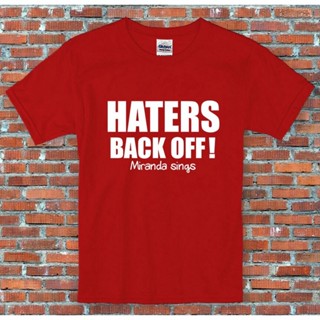 เสื้อเชิ้ตแขนสั้น เสื้อยืดแขนสั้น เสื้อยืดท็อปส์ พิมพ์ลาย Miranda Sings Super Discount Haters สําหรับผู้ชาย