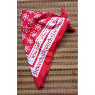 Dewars white label handkerchief