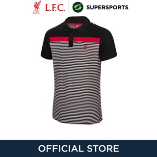 LIVERPOOL FOOTBALL CLUB Stripe Colour Block เสื้อโปโลผู้ชาย