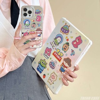 Toy Story 360° เคสหมุนได้ พร้อมช่องใส่ดินสอ สําหรับ iPad Air 5 4 10.9 Pro 11 12.9 Mini 6 8.3in 2019 10.2 7 8 9th 2022 รุ่น 10th