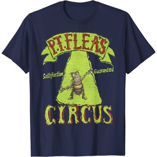 Disney Pixar Bugs Life fleas Circus เสื้อยืดกราฟิกวินเทจ