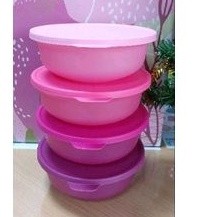 Tupperware ถ้วยอโลฮ่า ความจุ 1ลิตร ฝาปิดแน่นสนิท ใส่อาหารพกพาได้ดีเยี่ยม(1ใบ)