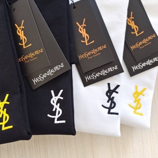 [Label + Tag] YSL1 และเสื้อยืดแขนสั้น ปักลาย คุณภาพสูง สําหรับผู้ชาย และผู้หญิง