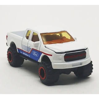 Majorette Ford F 150 - Tune Ups (no equip) White/Blue Scale 1/72 (8cm) ไม่มี package