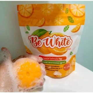 Be White สบู่บีอีไวท์ ออเรนจ์ ไวท์เทนนิ่ง โซฟ สบู่ส้ม สบู่ล้างหน้า Organe Whitening Soap 80g บีอีไวท์