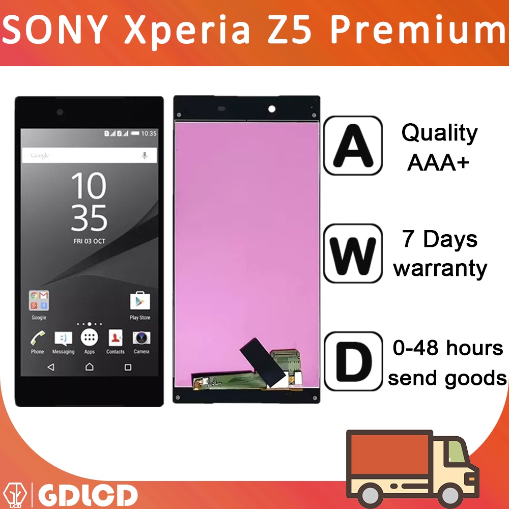 หน้าจอ Sony Xperia Z5 Premium Z5 Plus E6853 E6883 Z5p แผงเซนเซอร์ดิจิไทเซอร์ หน้าจอ LCD แบบเปลี่ยน