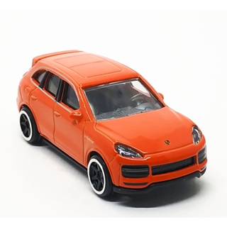 Majorette Porsche Cayanne Turbo SE Hybrid - R Orange ล้อ 6SBCL Scale 1/64 (8cm) ไม่มี package