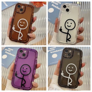 เคส OPPO oppo a15 a15s a92020 a52020 a9 F11 a8 a31 a7 a7s a12 a5s F9 a5 a3s a12e a16 a16s a16K a16E Reno4 Pro Reno5 Pro  เคสโทรศัพท์มือถือแบบนิ่ม TPU ใส กันรอยเลนส์กล้อง ท่าทางสร้างสรรค์ใหม่ oppo case