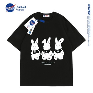 เสื้อเชิ้ตแขนสั้น เสื้อยืดแขนสั้น พิมพ์ลาย NASA พรีเมี่ยม แฟชั่นฤดูร้อน สําหรับผู้ชาย และผู้หญิงเสื้อยืด _57