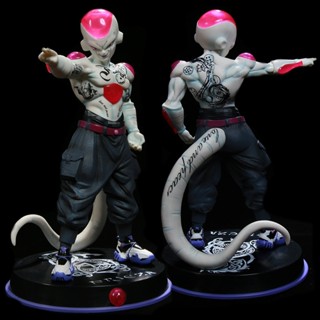 26cm Dragon Ball Z Anime Tattoo Frieza Final Form Fukkatsu Will Shine Action Figure Toy Dragon Ball Super Figure Model K