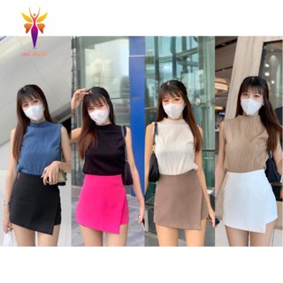 【ผลิตภัณฑ์ใหม่】♚■**New collection✨กางเกงกระโปรงเอวสูงทรงสวย**