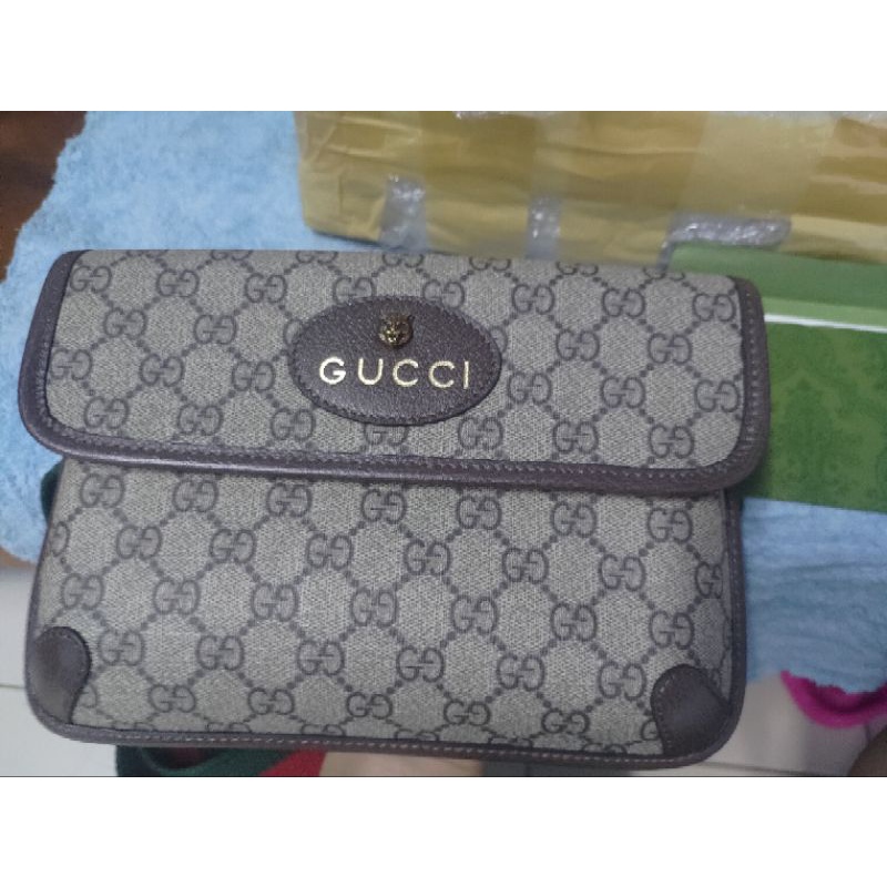 กระเป๋า Gucci GG supreme Neo vintage งานหิ้วจากไต้หวัน อุปกรณ์ครบกล่อง