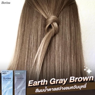 สีผม Earth Gray หรือเป็นสีผมแนวธรรมชาติที่ไม่จี๊ดจ๊าดA21,A38