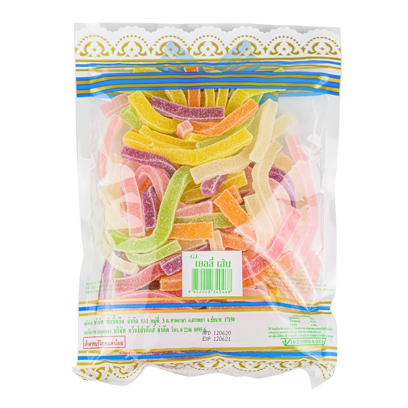 ควีน  เยลลี่เส้น 500g. หยกออนไลน์