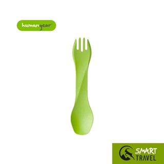 HUMANGEAR GOBITES UNO BULK ช้อน/ส้อม สำหรับพกพา สี LIGHT GREEN